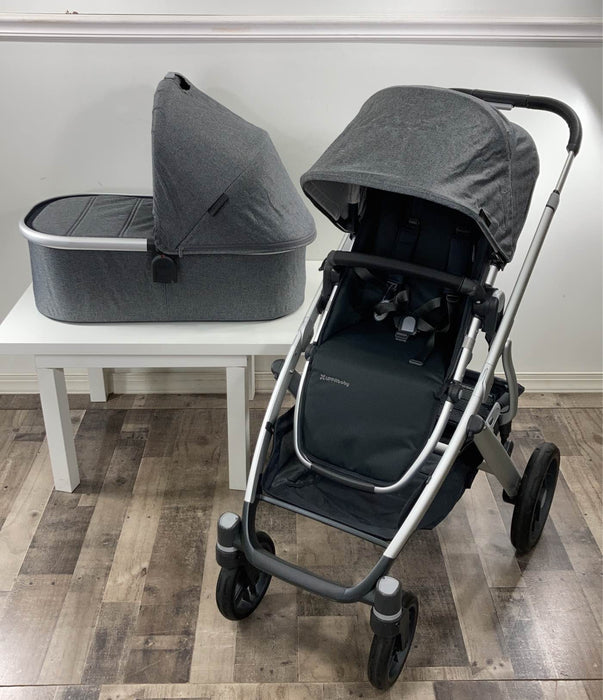 Shop UPPAbaby VISTA V2 Stroller, 2020, Jordan (Charcoal Melange) at Goodbuygears