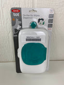 used OXO Tot On The Go Wipes Dispenser, Teal