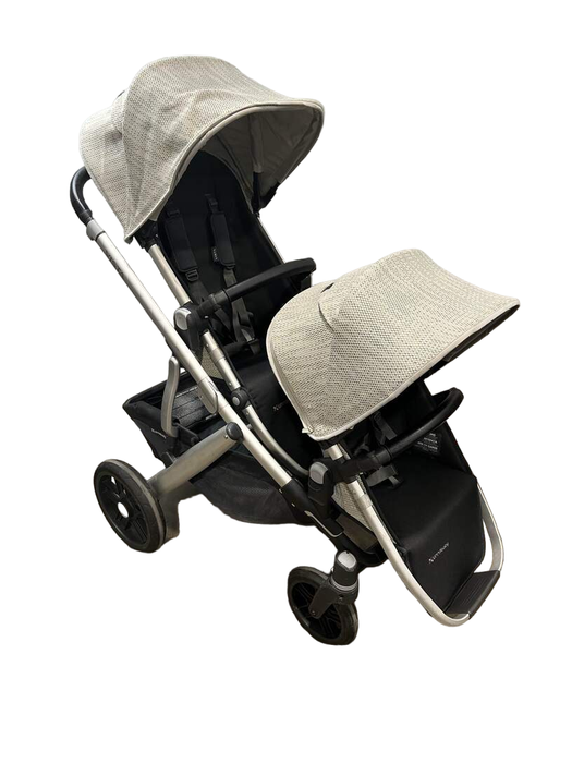 Shop UPPAbaby VISTA V2 Double Stroller, 2019, Sierra (Dune Knit) at Goodbuygears