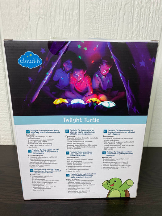 Shop Cloud b. Twilight Turtle Plush Night Light Projector at Goodbuygears