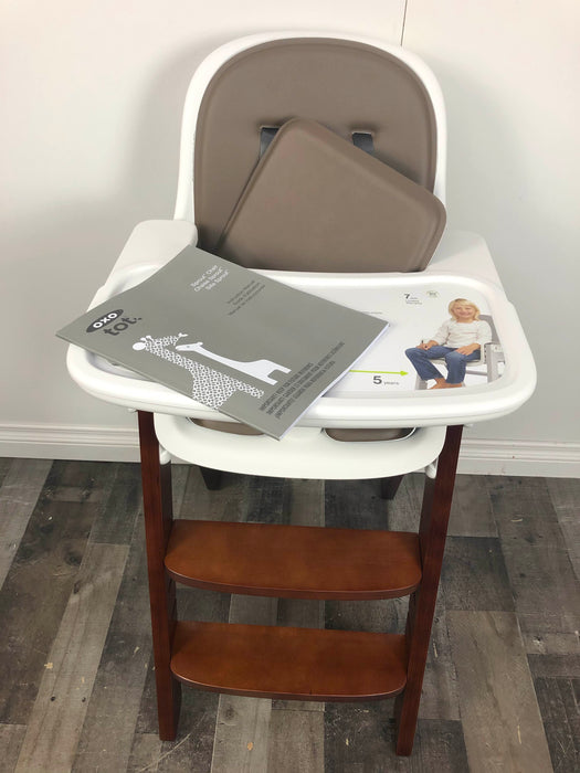 Shop OXO Tot Sprout High Chair, Taupe/Walnut at Goodbuygears