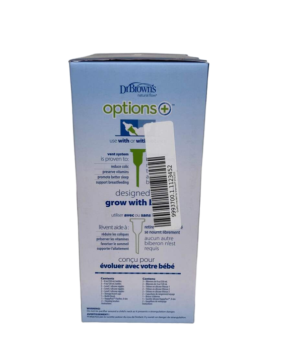 Shop Dr. Brown's Natural Flow Options+ Anti-Colic Newborn Gift Set, Green, 18 Count at Goodbuygears