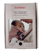 Shop BabyBjorn Baby Carrier Mini, Black Cotton at Goodbuygears