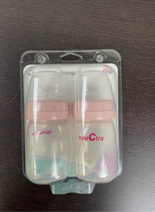 used Spectra Baby 5oz Breastmilk Storage 2 Pack