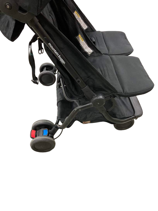 Shop Mountain Buggy Nano Duo Stroller, 2017, Black at Goodbuygears