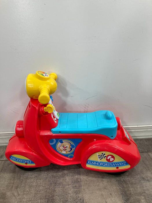 secondhand Fisher Price Laugh And Learn Smart Stages Scooter