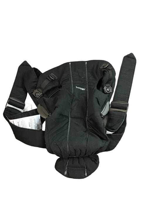 Shop BabyBjorn Baby Carrier Mini, Black Cotton at Goodbuygears
