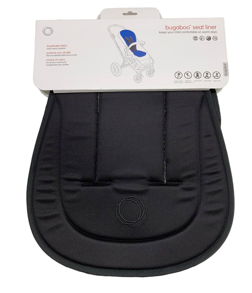 Shop Bugaboo Dual Comfort Seat Liner, Midnight Black at Goodbuygears