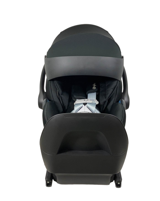 Shop Cybex Cloud G Lux with SensorSafe, 2023, Moon Black at Goodbuygears