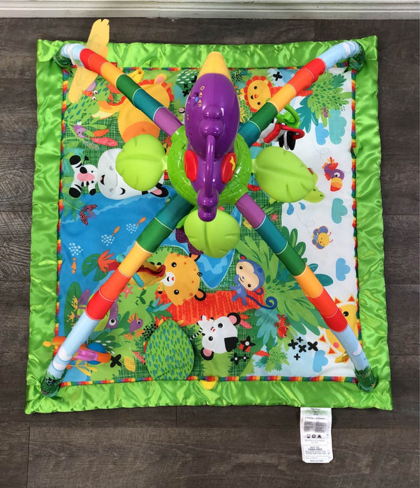 used Fisher Price Rainforest Melodies and Lights Deluxe Gym