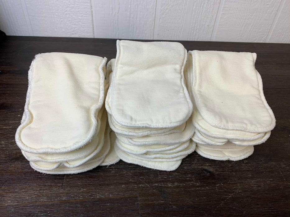 used BUNDLE Cloth Diaper Inserts