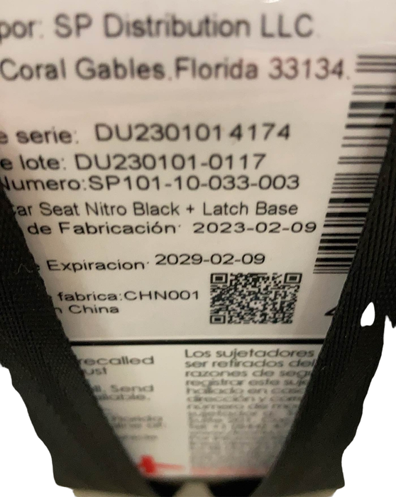 Shop Doona Infant Car Seat & Stroller Combo, 2023, Nitro Black at Goodbuygears