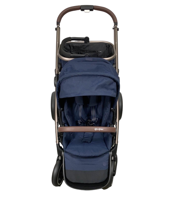 Shop Cybex Gazelle S Modular Stroller, 2021, Taupe Frame, Navy Blue at Goodbuygears