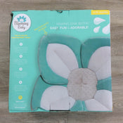 used Blooming Bath Baby Bath, In seafoam and white