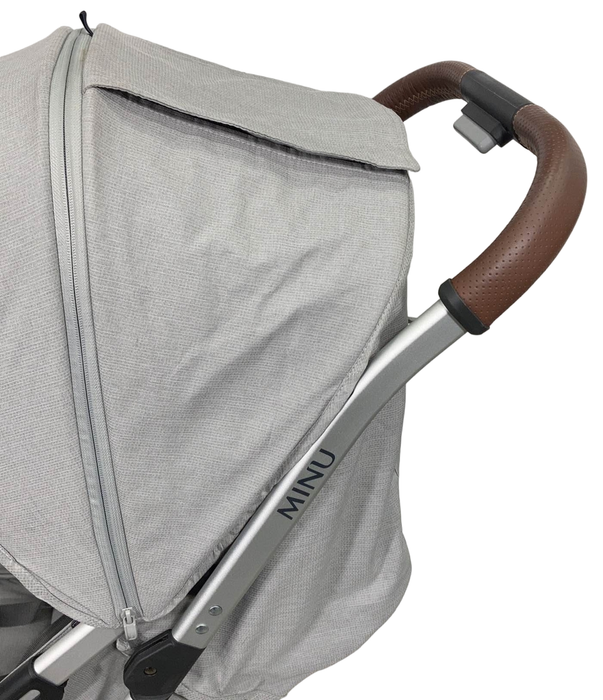 Shop UPPAbaby MINU V2 Stroller, 2022, Stella (Grey Melange) at Goodbuygears