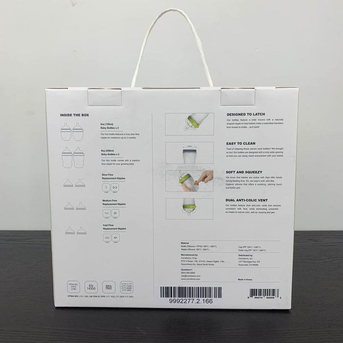 secondhand Comotomo Baby Bottle Bundle