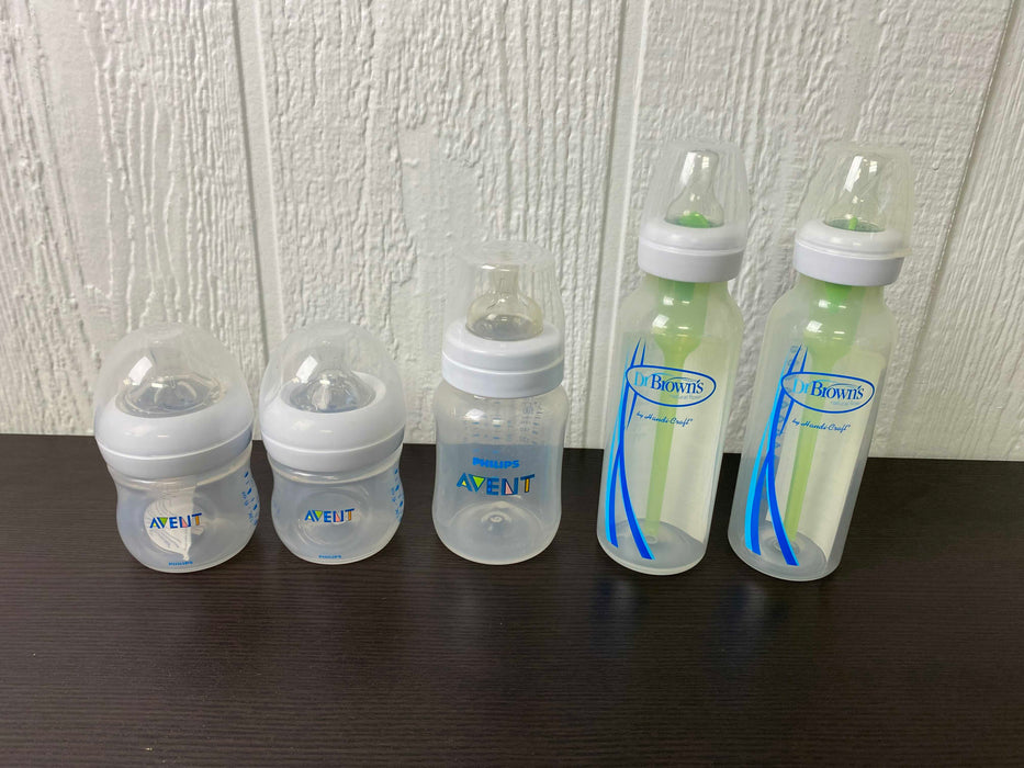 used BUNDLE Baby Bottles