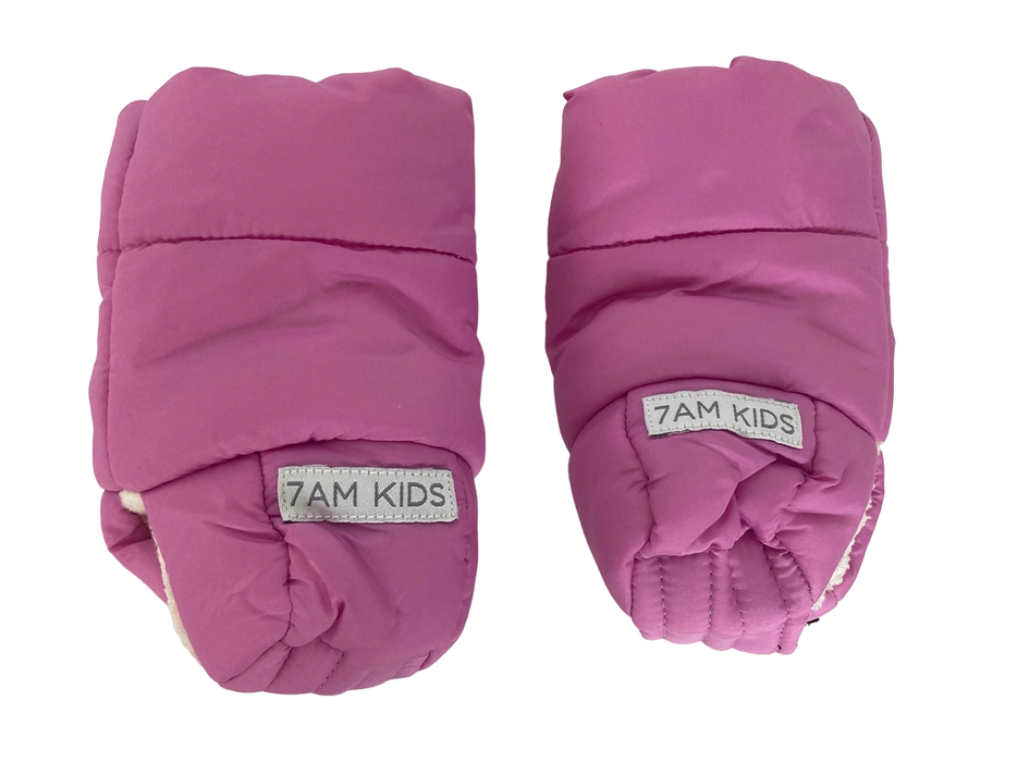 used 7 A.M. Enfant Scooter Warmmuffs, Neon Pink