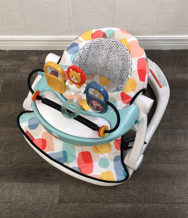 Shop Fisher Price Premium Sit-Me-Up Floor Seat with Toy Tray at Goodbuygears