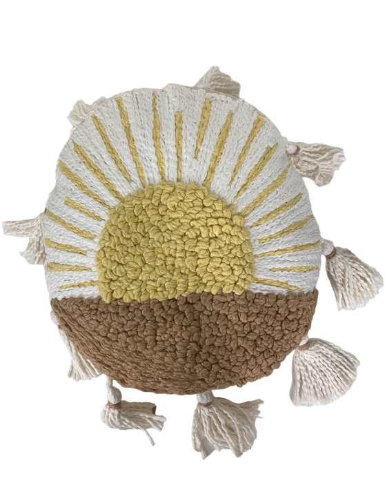 Shop Crane Baby Embroidered Round Pillow, Sun at Goodbuygears