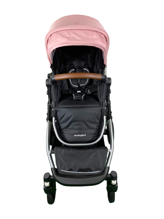 Shop Mockingbird Single to Double 2.0 Stroller, 2023, Silver with Penny Leather, Windowpane, Bloom at Goodbuygears