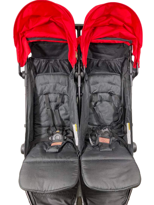 Shop Mountain Buggy Nano Duo Stroller, 2021, Ruby at Goodbuygears