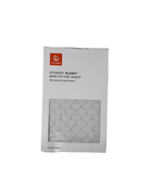 used Stokke Sleepi Mini Fitted Sheet, Fans Grey, V3