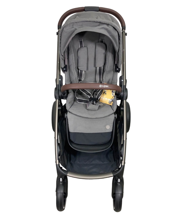 Shop Cybex Gazelle S Modular Stroller, 2023, Taupe Frame, Soho Grey at Goodbuygears