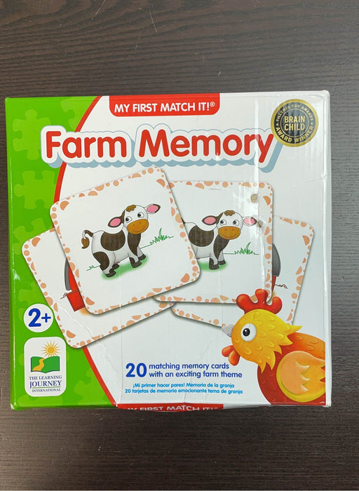 used The Learning Journey My First Match It Game - On The Farm