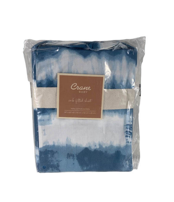 Shop Crane Baby Crib Fitted Sheet, Caspian Tie Dye at Goodbuygears