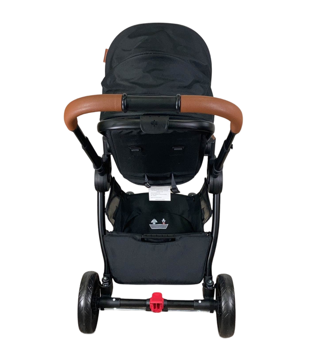 Shop Mompush Ultimate 2 Baby Stroller with Bassinet, 2023, Black with Black Frame at Goodbuygears