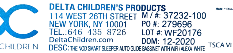 Shop Delta Children SmartSleep Auto-Glide Bassinet at Goodbuygears