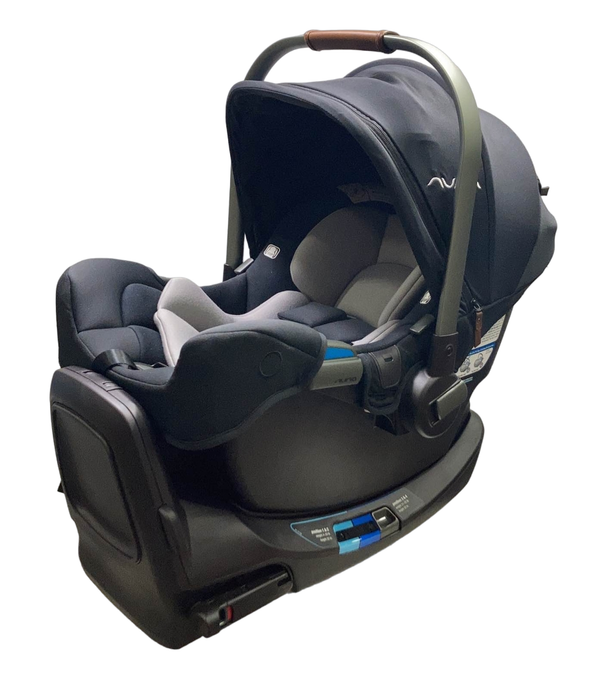 Shop Nuna PIPA rx Infant Car Seat with RELX Base, 2023, Caviar at Goodbuygears