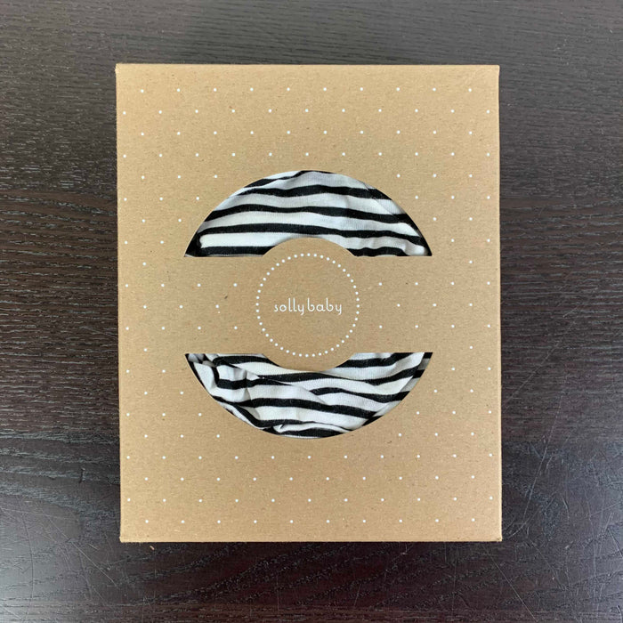 Shop Solly Baby Wrap, Black and White Stripes at Goodbuygears