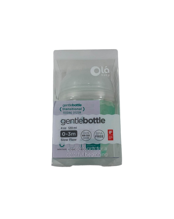 Shop Olababy Gentle Baby Bottle, 4oz, Mint at Goodbuygears