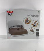 used OXO Tot Perch Booster Seat with Straps, Taupe