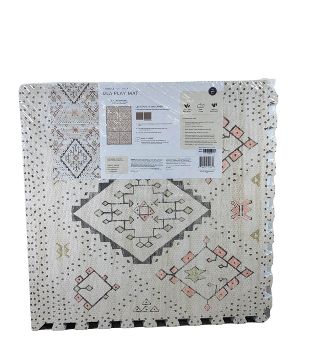 Shop House of Noa Little Nomad Play Mat, Oat, Ula, 4x6 at Goodbuygears