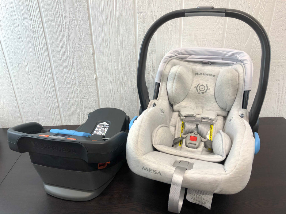 Shop UPPAbaby MESA Infant Car Seat, 2020, Bryce(White Marl) at Goodbuygears