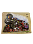 used Melissa & Doug Sound Puzzle, Train