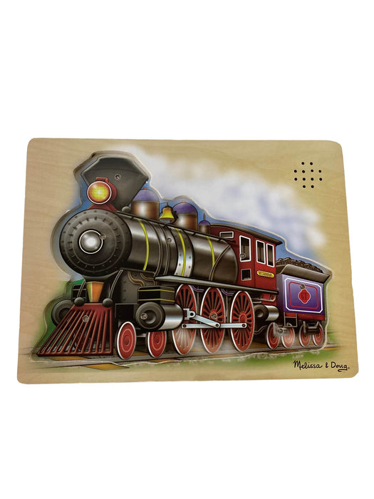 used Melissa & Doug Sound Puzzle, Train
