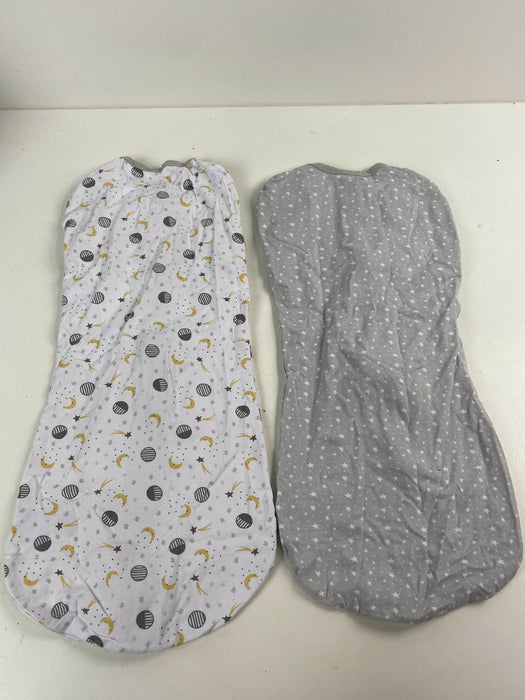 Shop SwaddleMe Arms Free Convertible Pod, 2pk, Stars Moon, Large, 4-6 months at Goodbuygears