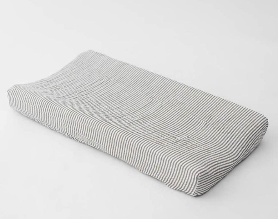 used Little Unicorn Cotton Muslin Changing Pad Cover