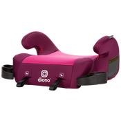 Shop Diono Solana 2 Backless Booster Seat, 2021, Pink, With LATCH at Goodbuygears