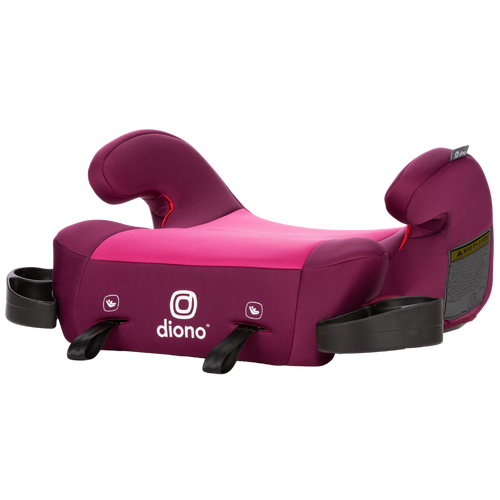 Shop Diono Solana 2 Backless Booster Seat, 2021, Pink, With LATCH at Goodbuygears