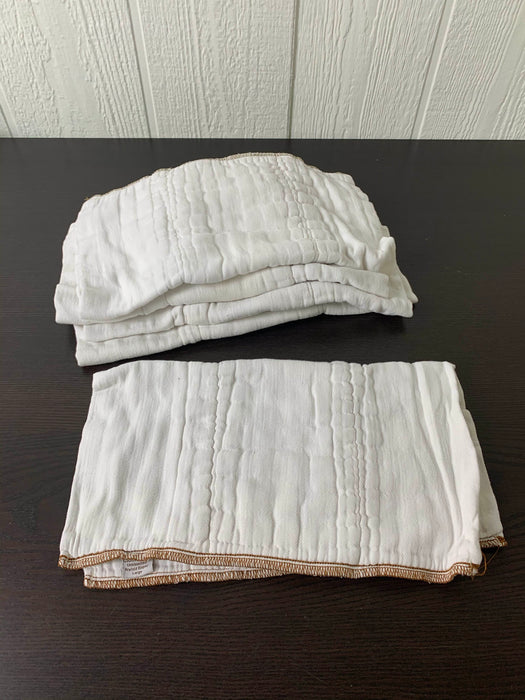 secondhand BUNDLE Prefold Diapers