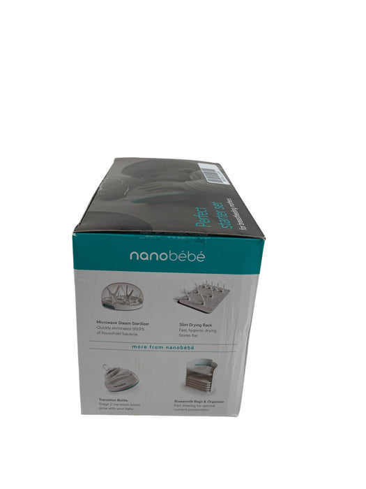 Shop Nanobébé Breastmilk Bottle Starter Set, Teal at Goodbuygears