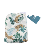 Shop LouLou Lollipop Fitted Crib Sheet, Tropical Jungle at Goodbuygears