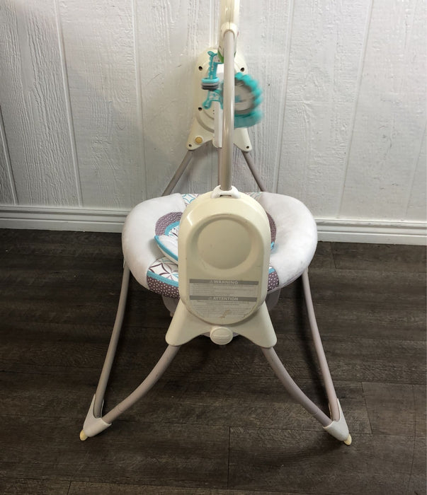 Shop Fisher Price Power Plus Space Saver Cradle ‘n Swing at Goodbuygears