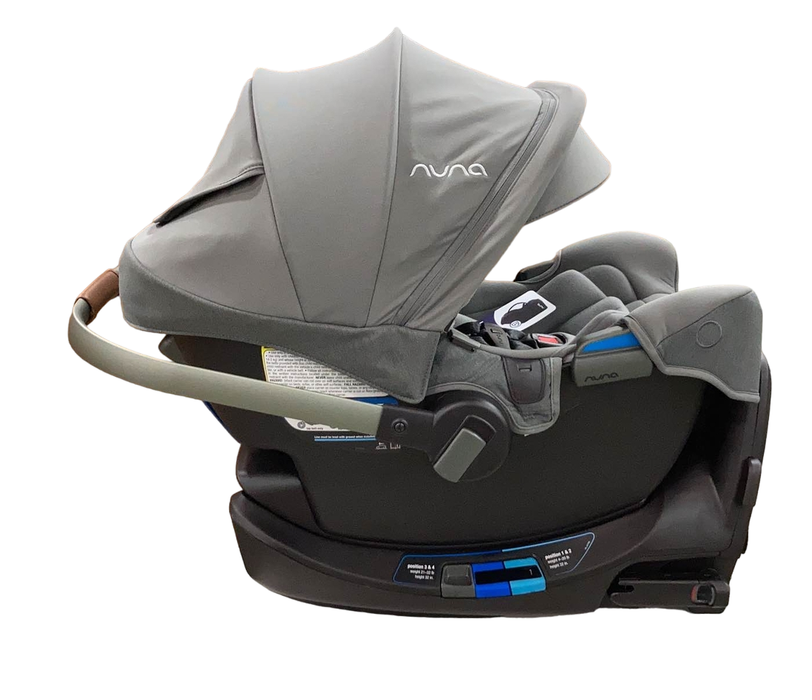 Shop Nuna PIPA rx Infant Car Seat, 2023, Granite at Goodbuygears
