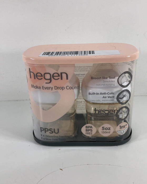 used Hegen Breastmilk Expression, Storage And Bottle Gift Set